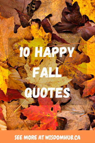 10 Happy Fall Quotes